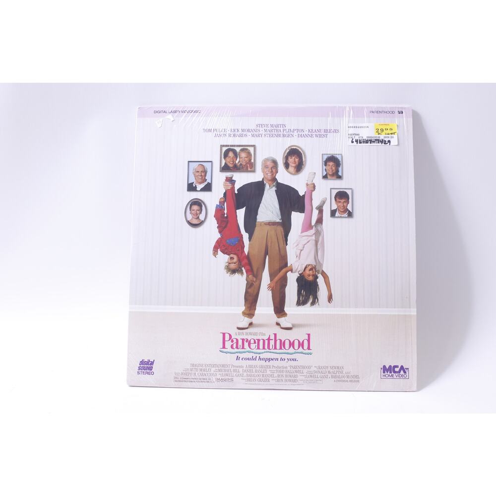 Parenthood, Steve Martin, 1990, Comedy, Double Disc, LaserDisc, Digital Sound, O